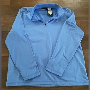 Jack Nicklaus Light Blue Quarter-Zip Pullover